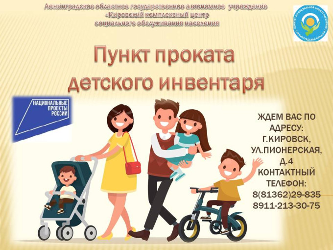 О Федеральных Программах «Социальная няня» и «Пункт проката».